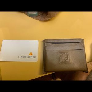 Liz Claiborne Credit card holder